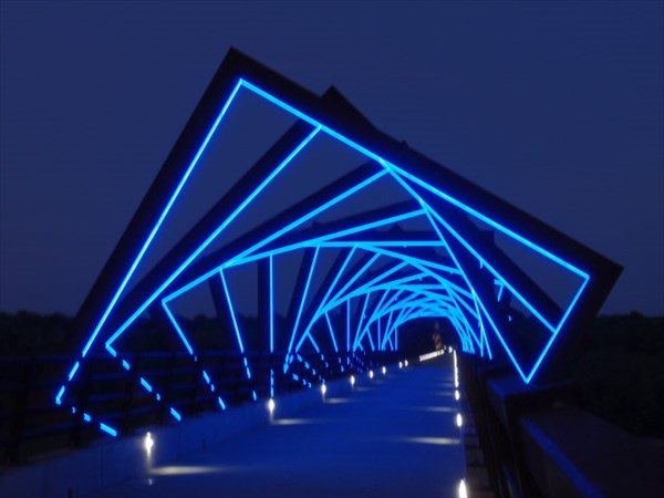 High Trestle Bridge, Мадрид, Айова, США 1